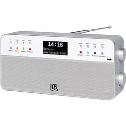 Foto van Br2 tafelradio dab+, vhf (fm) aux wit