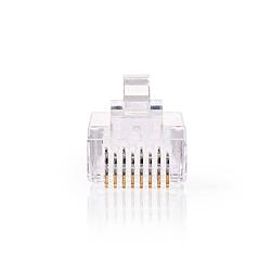 Foto van Nedis rj45-connector - ccgb89304tp - transparant