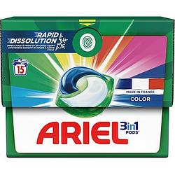 Foto van Ariel 3in1 pods, wasmiddelcapsules, x15 bij jumbo