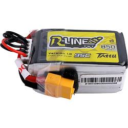 Foto van Tattu lipo accupack 14.8 v 850 mah aantal cellen: 4 95 c softcase xt60