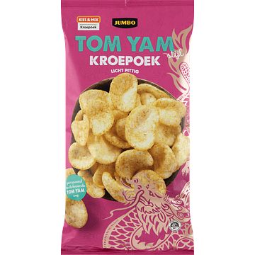 Foto van 3 zakken a 6675 gram | jumbo tom yam stijl kroepoek 75g aanbieding bij jumbo