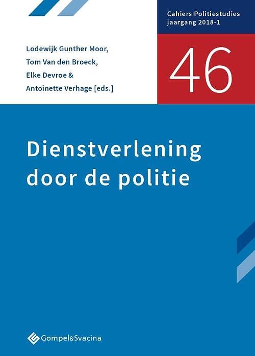 Foto van Dienstverlening door de politie - paperback (9789463710091)