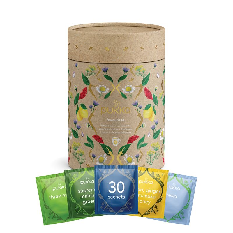 Foto van Pukka herbal & green tea collection giftset bio