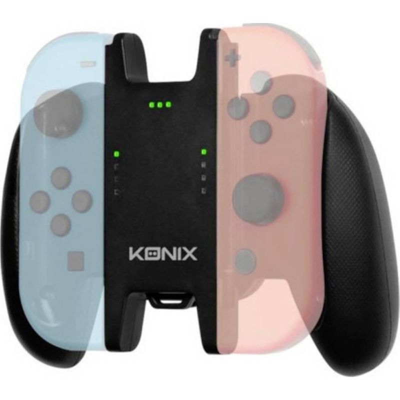 Foto van Konix play&charge joy-con accessoireset voor nintendo switch