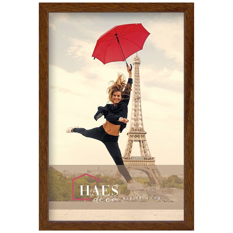 Foto van Haes deco - houten fotolijst paris rustiek bruin 40x60 -sp001408