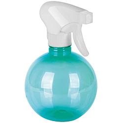 Foto van Juypal plantenspuit/waterverstuiver- wit/turquoise - 400 ml - kunststof - sprayflacon - waterverstuivers