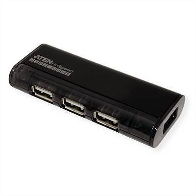 Foto van Aten uh284q9z-at 4 poorten usb 2.0-hub transparant