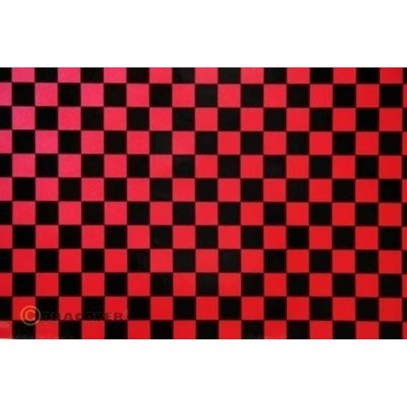 Foto van Oracover 98-027-071-010 plotterfolie easyplot fun 4 (l x b) 10 m x 30 cm parelmoer, rood, zwart