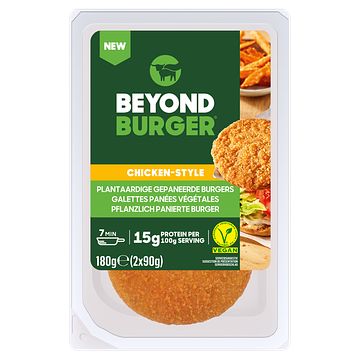 Foto van Beyond burger chicken style 180g bij jumbo