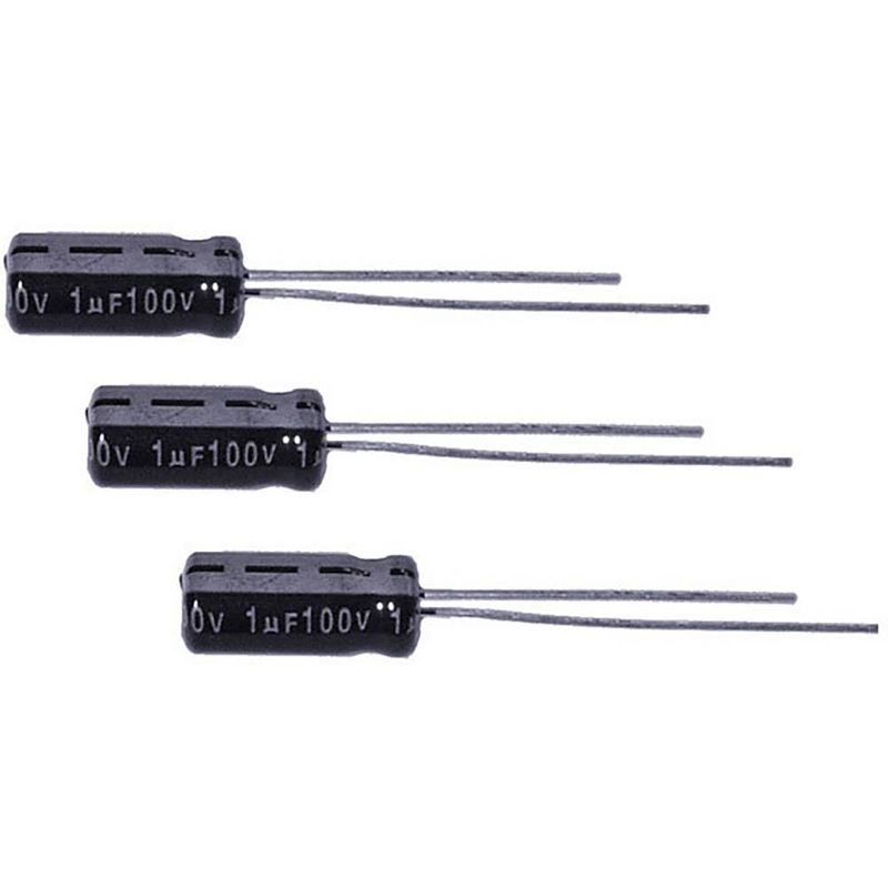 Foto van Jamicon tkr220m2wk25m elektrolytische condensator tht 7.5 mm 22 µf 450 v 20 % (ø x l) 16 mm x 25 mm 1 stuk(s)