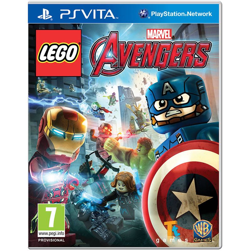 Foto van Ps vita lego marvel avengers