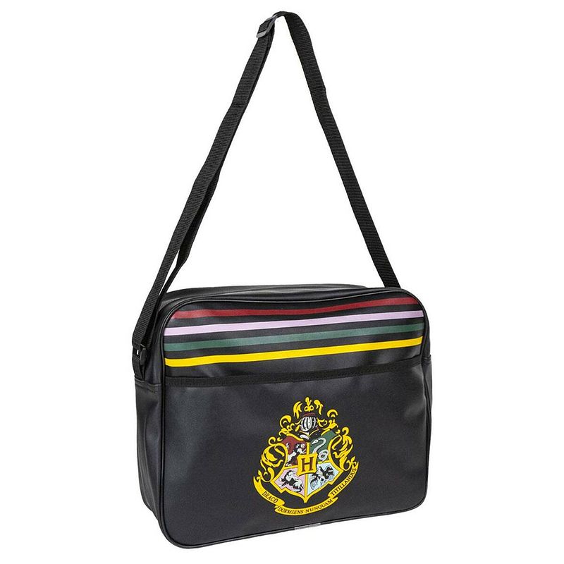 Foto van Schooltas harry potter zwart 33 x 28 x 15 cm