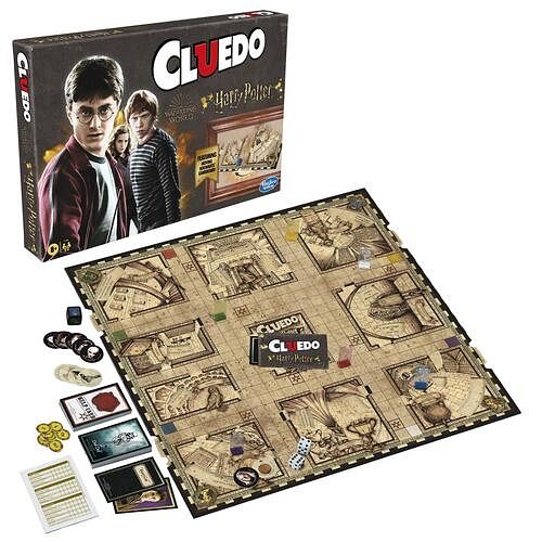 Foto van Cluedo - harry potter (engelstalig) - spel;spel (5010994112158)