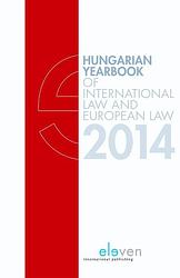 Foto van Hungarian yearbook of international law and european law - ebook (9789462741973)