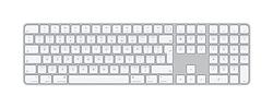 Foto van Apple magic keyboard met numeriek toetsenblok toetsenbord wit
