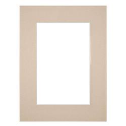 Foto van Passe-partout 60x80cm/48x68cm karton beige rand 6cm recht