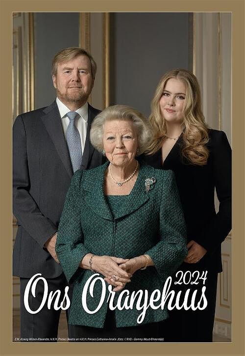 Foto van Ons oranjehuis 2024 - paperback (9789085203490)