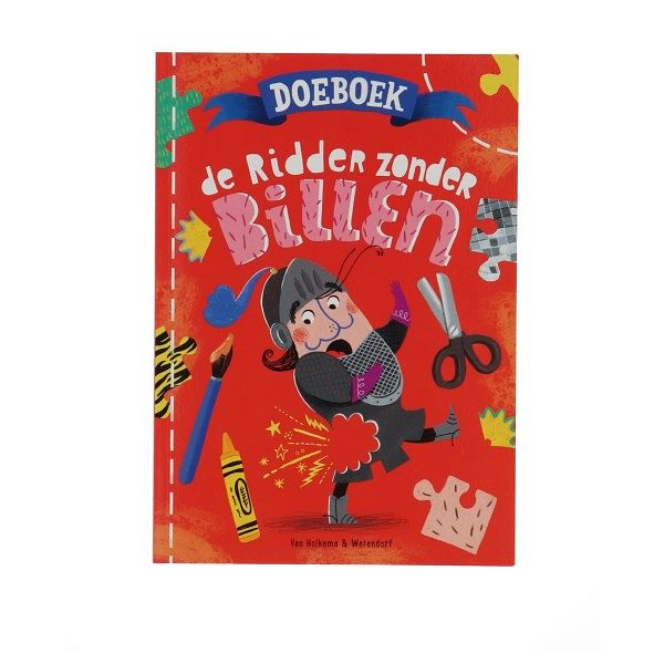 Foto van Boek doeboek ridder zonder billen kartonboek