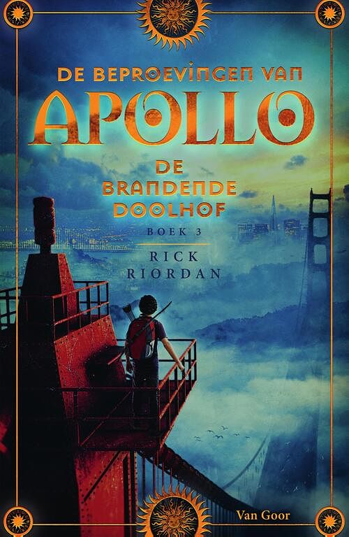 Foto van De brandende doolhof - rick riordan - ebook (9789000351022)