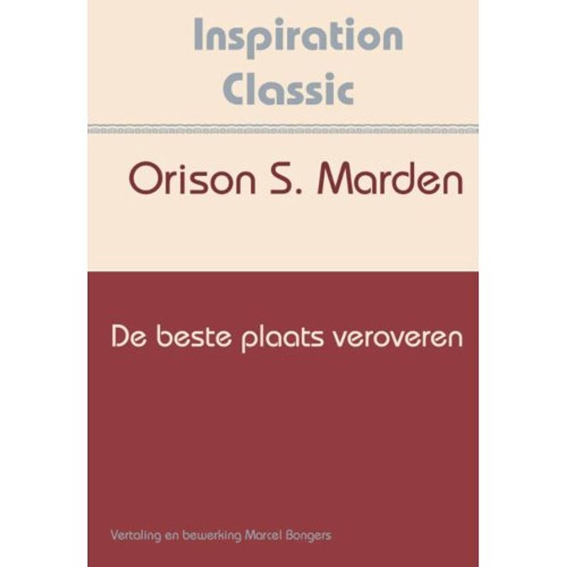 Foto van De beste plaats veroveren - inspiration classic