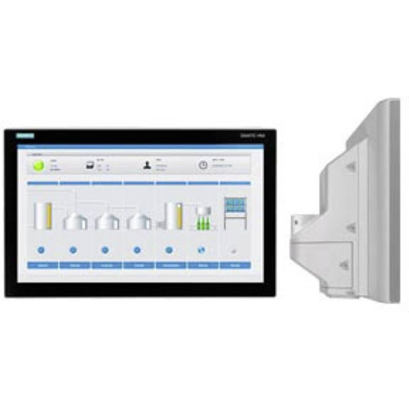 Foto van Siemens 6av2124-0uc24-0bx0 6av21240uc240bx0 plc-display