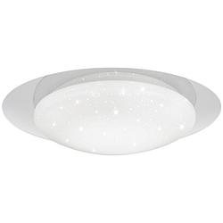 Foto van Led plafondlamp - plafondverlichting - trion frida - 18w - aanpasbare kleur - afstandsbediening - sterlicht - dimbaar -