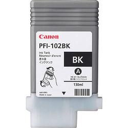 Foto van Canon cartridge pfi-102bk origineel zwart 0895b001 cartridge
