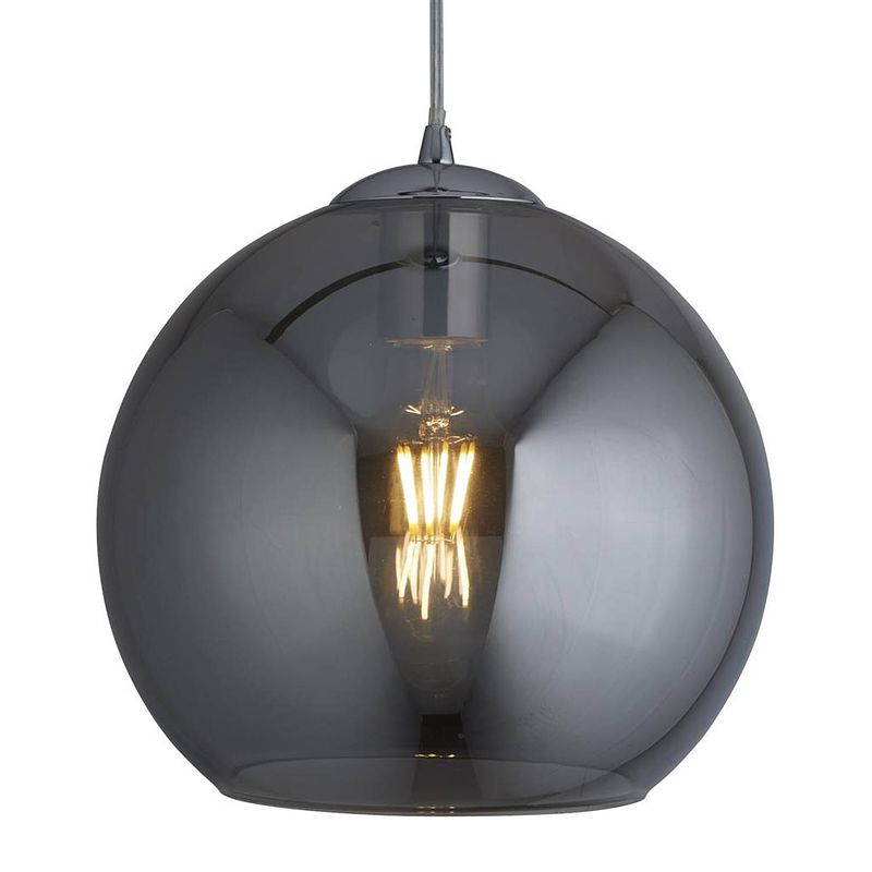 Foto van Landelijke hanglamp - bussandri exclusive - metaal - landelijk - e27 - l: 25cm - voor binnen - woonkamer - eetkamer -