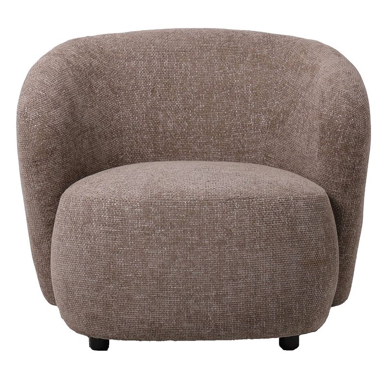 Foto van Ptmd aphrodite taupe fauteuil legacy 3 mink fabric