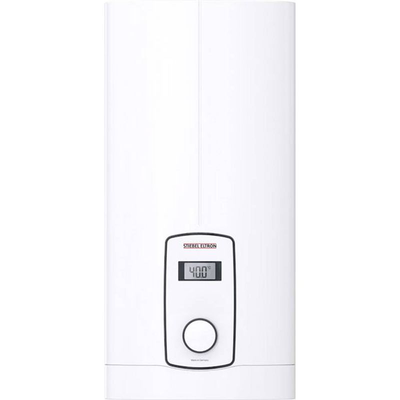 Foto van Stiebel eltron 236745 doorstroomboiler energielabel: a (a+ - f) dhb-e 18/21/24 lcd elektronisch 18 kw, 21 kw, 24 kw 20 tot 60 °c