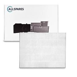 Foto van Allspares hepa-filter geschikt voor luchtreiniger philips, fy2422, fy2422/30