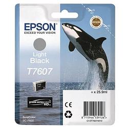 Foto van Epson t7607 orca-patroon licht zwart