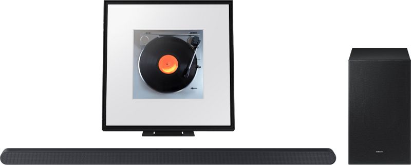 Foto van Samsung hw-s700d + samsung music frame hw-ls60d