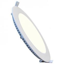 Foto van Led downlight slim pro - aigi - inbouw rond 12w - natuurlijk wit 4000k - mat wit - ø170mm