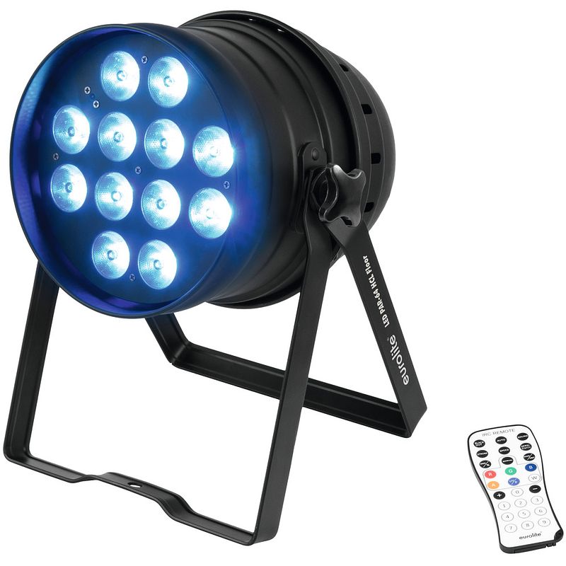 Foto van Eurolite led par-64 hcl 12x10w spot zwart