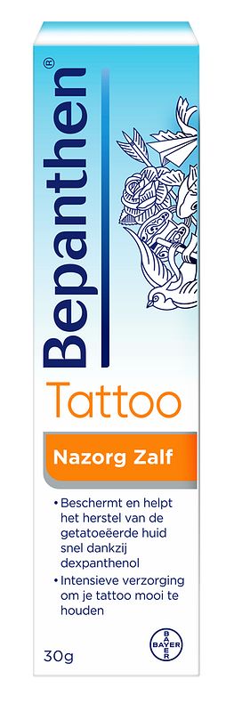 Foto van Bepanthen tattoo nazorg zalf