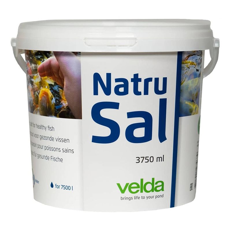 Foto van Velda (vt) vijverzout natru-sal 3750 ml