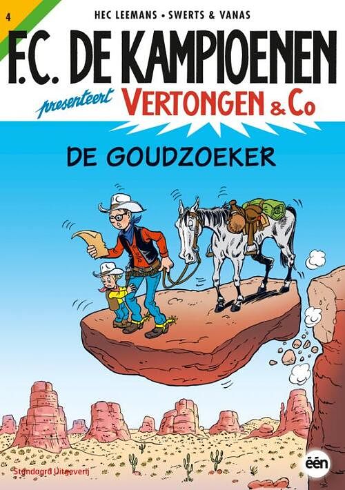 Foto van Vertongen & co 4 - de goudzoeker - hec leemans, swerts & vanas - paperback (9789002248344)