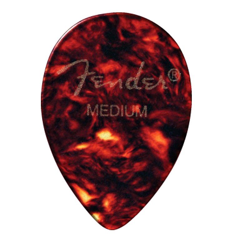 Foto van Fender 358 classic pick pack shell medium (set van 12 plectrums)