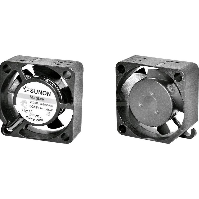 Foto van Sunon mf25100v21000ua99 axiaalventilator 5 v/dc 5.09 m³/h (l x b x h) 25 x 25 x 10 mm