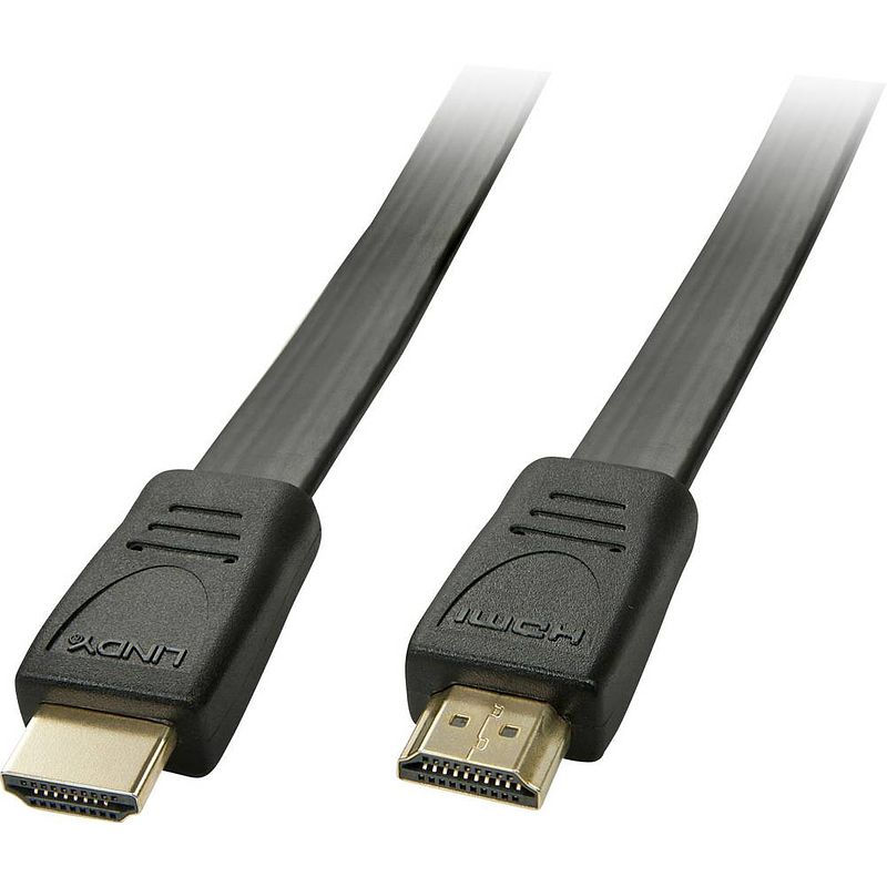 Foto van Lindy hdmi aansluitkabel hdmi-a stekker, hdmi-a stekker 2.00 m zwart 36997 hdmi-kabel