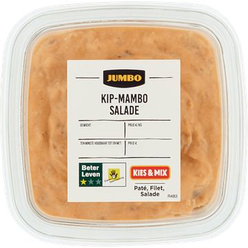 Foto van 2 voor € 4,50 | jumbo kipmambo salade 150g aanbieding bij jumbo