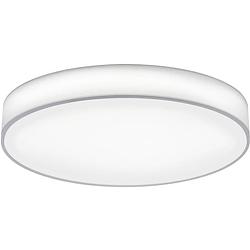 Foto van Led plafondlamp - plafondverlichting - trion lanago - 60w - aanpasbare kleur - afstandsbediening - dimbaar - rond - mat