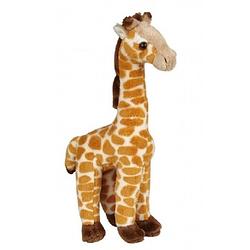 Foto van Gevlekte giraffe knuffel 23 cm knuffeldieren - knuffeldier