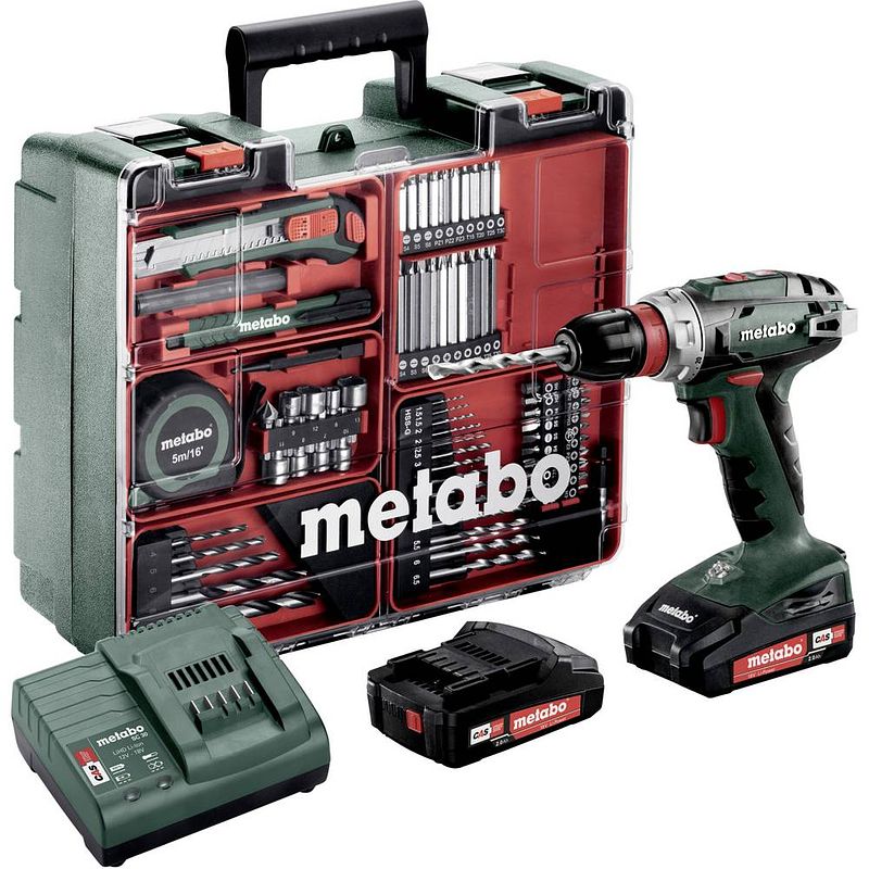 Foto van Metabo metabo 602217880 accu-schroefboormachine 18 v