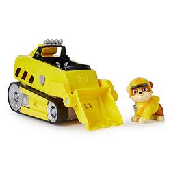 Foto van Paw patrol jungle pups rubble neushoorn speelgoedauto met speelfiguur