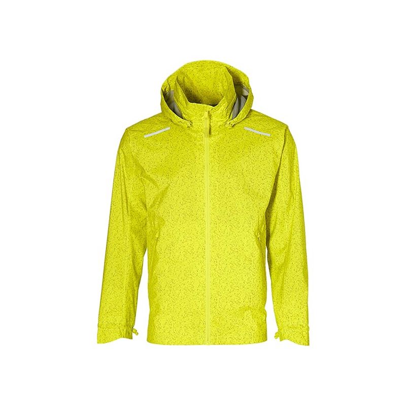 Foto van Basil regenjas skane hivis heren neon yellow s