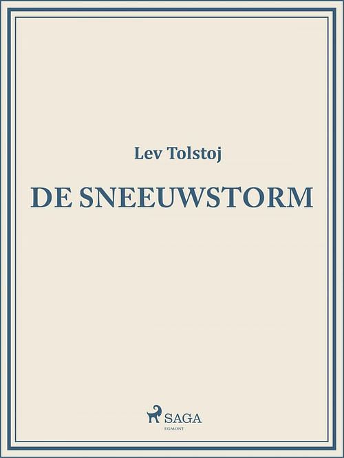 Foto van De sneeuwstorm - lev tolstoj - ebook