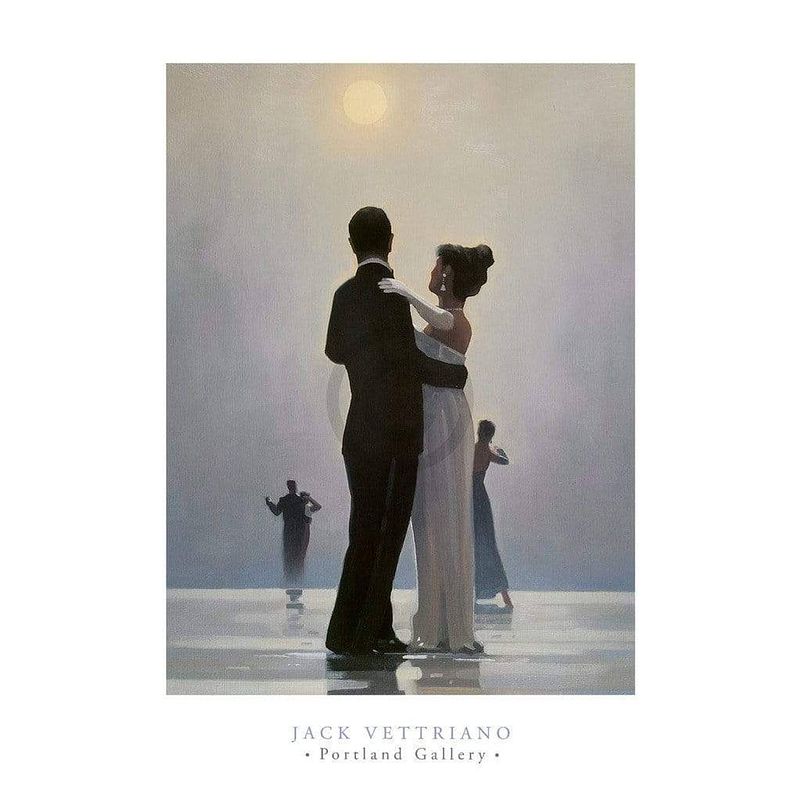 Foto van Jack vettriano - dance me to the end of love kunstdruk 60x80cm