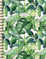 Foto van Leaves notebook (lijnen) spiraalboek / leaves notebook (ligné) carnet à spirale - paperback (9789044762815)